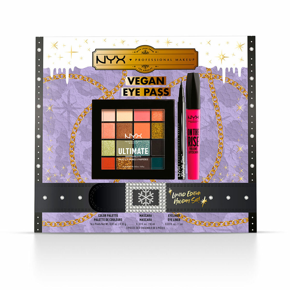 NYX Vegan Eye Set- Limited Edition szemsmink szett (3db)